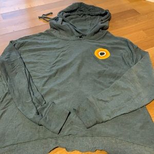 Corepower Yoga Chaser cropped hoodie